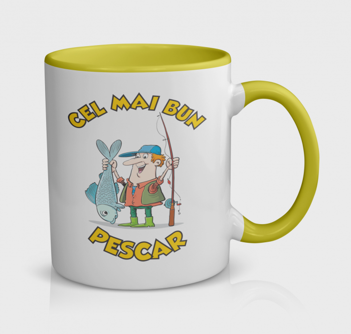 Cana personalizata cu ”Cel mai bun pescar” [1]