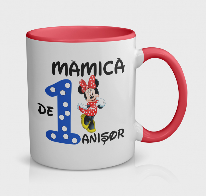 Cana personalizata cu ”Mamica de un anisor” [1]