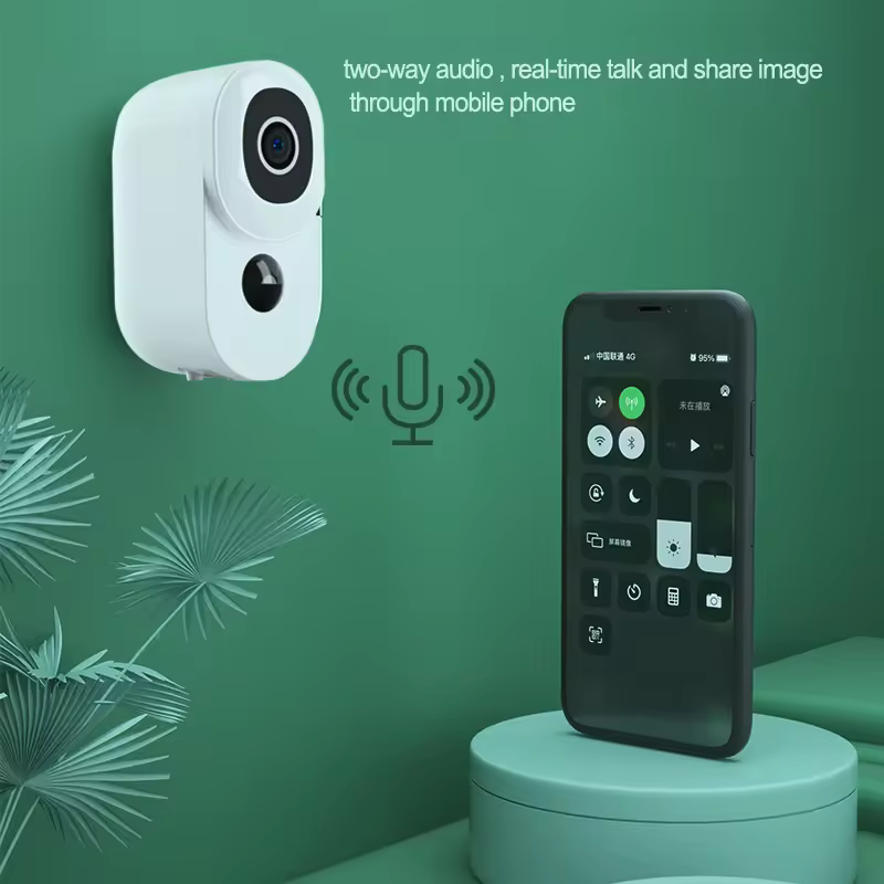 Camera de supraveghere cu panou solar MaGeCa®, Wi-Fi 2.4 Ghz, Baterie reincarcabila 10000 mAh, Detectarea miscarii, Vedere zi si noapte, Comunicare bidirectionala, Vedere de la distanta, Alerte Push, [3]