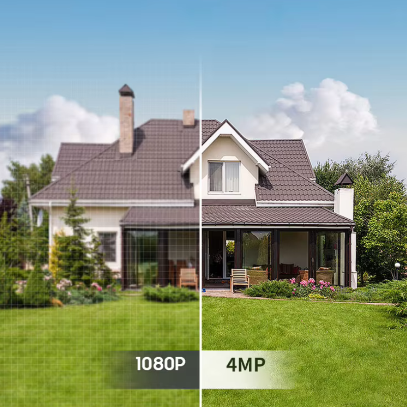 Camera de supraveghere cu panou solar MaGeCa, WIFI, 4MP Full HD, Rotire automata, 3 zone supravegheate simultan, Acumulator incorporat, Detectarea miscarii, Comunicare bidirectionala, Vedere nocturna, [10]