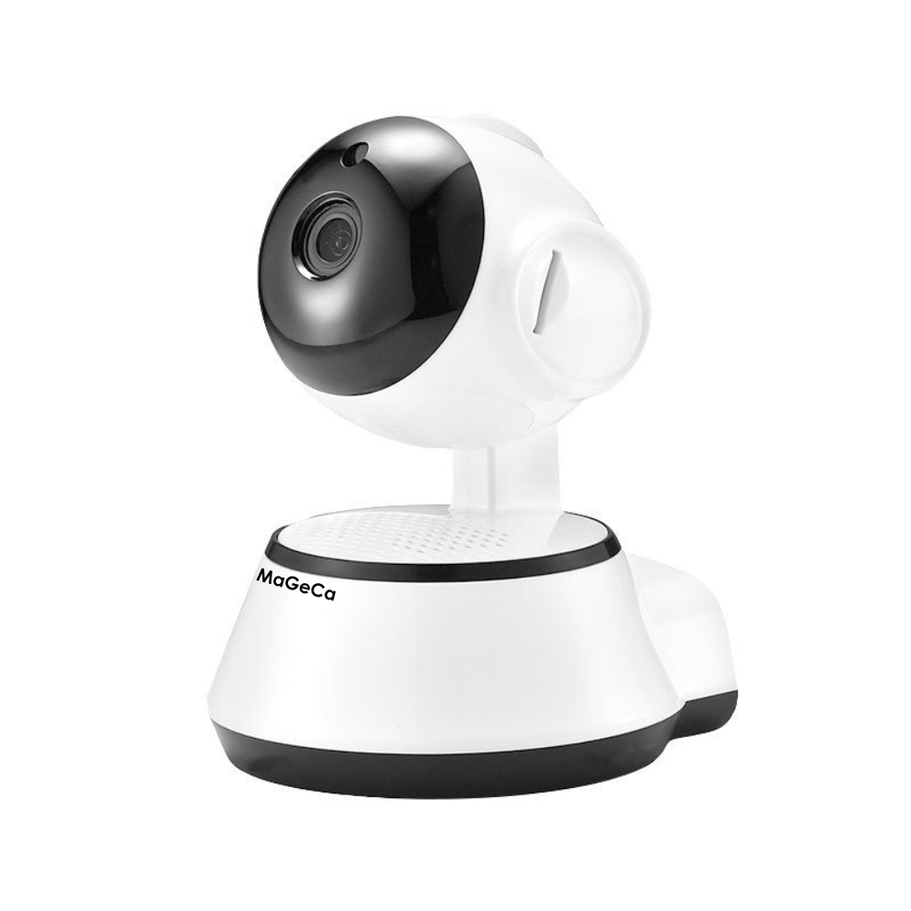 Camera de supraveghere WIFI MaGeCa®, HD 720P, vedere nocturna, comunicare bidirectionala, stocare card/cloud, senzor miscare, Alb [1]