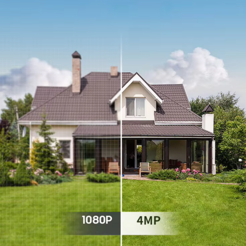 Camera de supraveghere cu panou solar MaGeCa, WIFI, 4MP Full HD, Rotire automata, 3 zone supravegheate simultan, Acumulator incorporat, Detectarea miscarii, Comunicare bidirectionala, Vedere nocturna, [9]