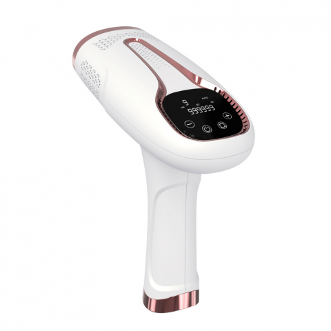 Intretinerea pielii - Epilator IPL MaGeCa®, dispozitiv de indepartare a parului cu laser pentru femei si barbati, 5 trepte de intensitate, 999.999 impulsuri pentru fata, brate, picioare, axila si inghinal, Epilare definiti