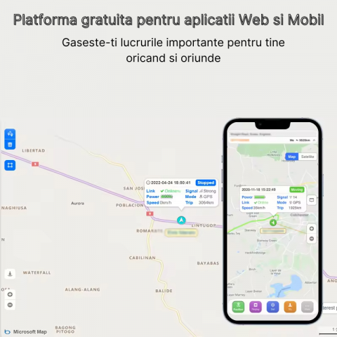 GPS Tracker ST-904, Dispozitiv de monitorizare pentru autoturism, animale, bagaje, batrani si copii, Localizare in timp real, SIM 2G, Buton SOS, Rezistent la apa IP65, Baterie reincarcabila 1200 mAh, [5]