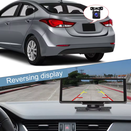 Navigatie auto multimedia MaGeCa C200, Apple CarPlay/Android Auto Wireless, Display tactil 10.26 inch, camera marsarier 1080P, Bluetooth, GPS/Siri, FM/AUX, Universala, Negru [5]