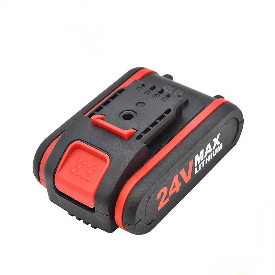 Acumulator 24V cu 4 pini pentru mini drujba, foarfeca electrica, mufa de incarcare verticala [1]
