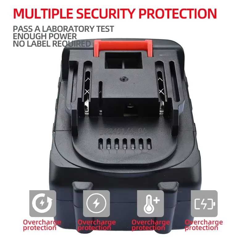 Acumulator 48V cu 2 PINI compatibil cu drujba, foarfeca electrica, masina de insurubat cu impact, aparat de spalat cu presiune, fierastrau sabie [5]