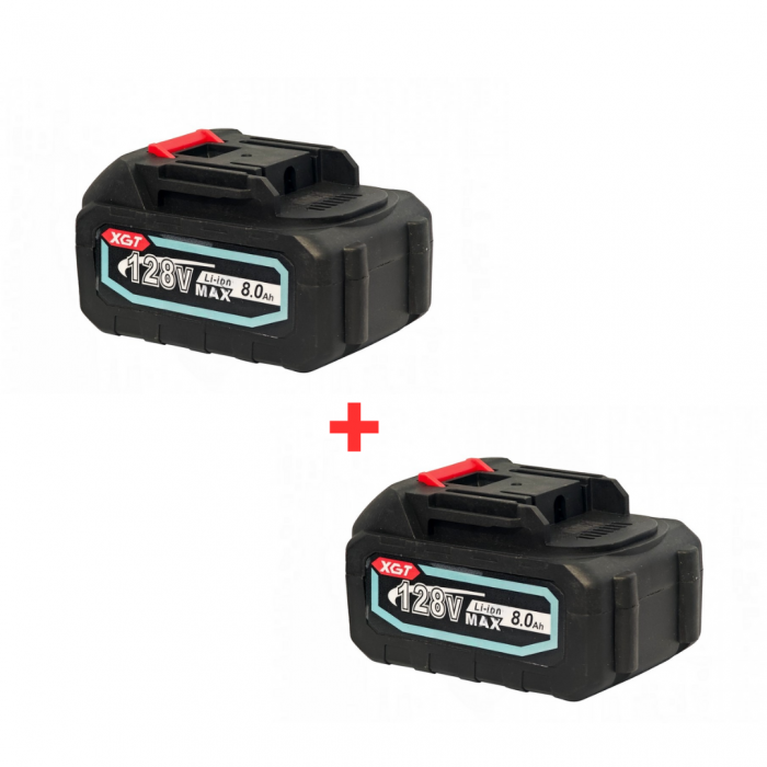 Acumulator XGT Li-Ion, 128V 8AH, pentru drujba, masina cu impact, fierastrau sabie [1]