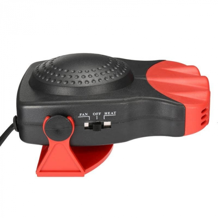 Aeroterma auto cu aer cald si rece pentru incalzire si dezaburire, 12 V, putere 200 W [5]