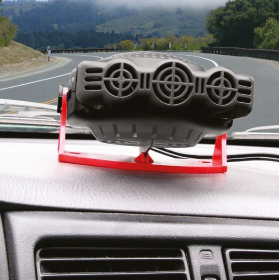 Aeroterma auto cu aer cald si rece pentru incalzire si dezaburire, 12 V, putere 200 W [2]