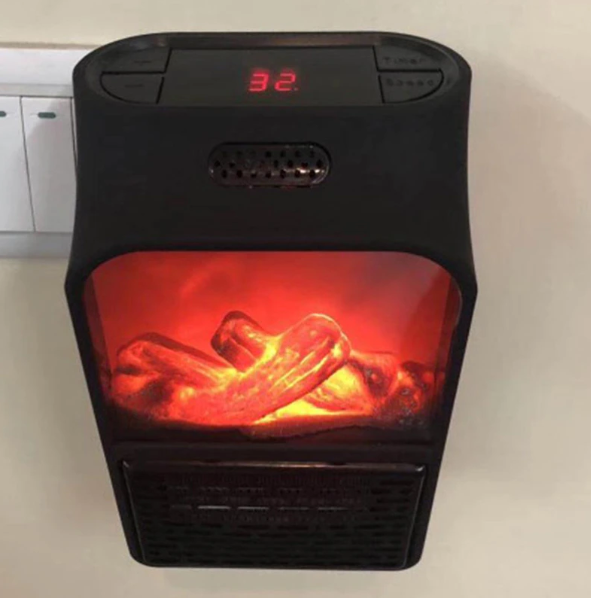 Aeroterma portabila Flame Heater, 900 W, 2 niveluri temperatura, display digital [5]
