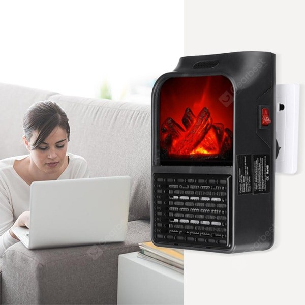 Aeroterma portabila Flame Heater, 900 W, 2 niveluri temperatura, display digital [2]
