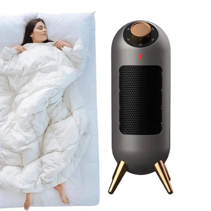 Aeroterma Electrica Portabila, 2 Trepte de Putere 800W/1200W, pentru Interior, 33 x 12.5 cm [3]