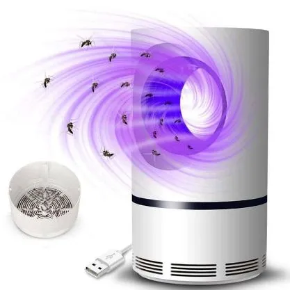 Aparat antiinsecte si tantari cu Lampa UV si aspiratie, Mosquito Killer, alimentare usb, 5W [2]