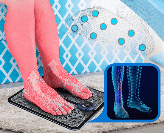 Aparat cu functii de Masaj pentru talpi, prin Electrostimulare, 5 moduri [5]