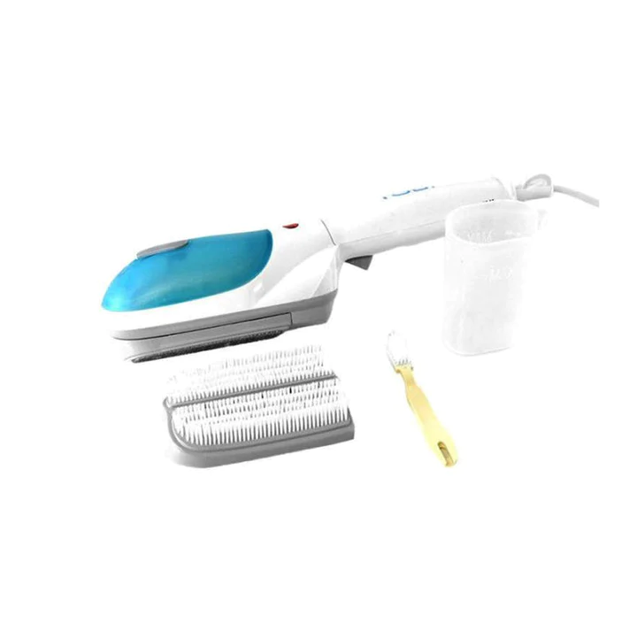 Aparat de Calcat Vertical cu Abur si Perie Curatare, Multifunctional, Tobi Travel Steamer, 1000W [9]