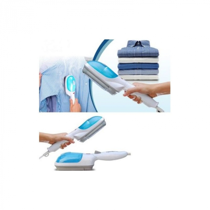 Aparat de Calcat Vertical cu Abur si Perie Curatare, Multifunctional, Tobi Travel Steamer, 1000W [6]