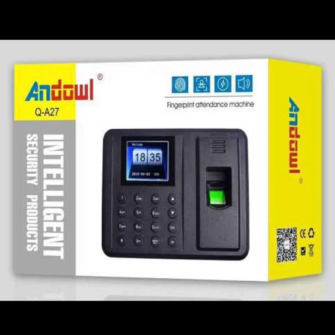 Aparat de control acces cu amprenta digitala si/sau cod pin, contorizare prezenta angajati, Andowl Q-A27 [2]