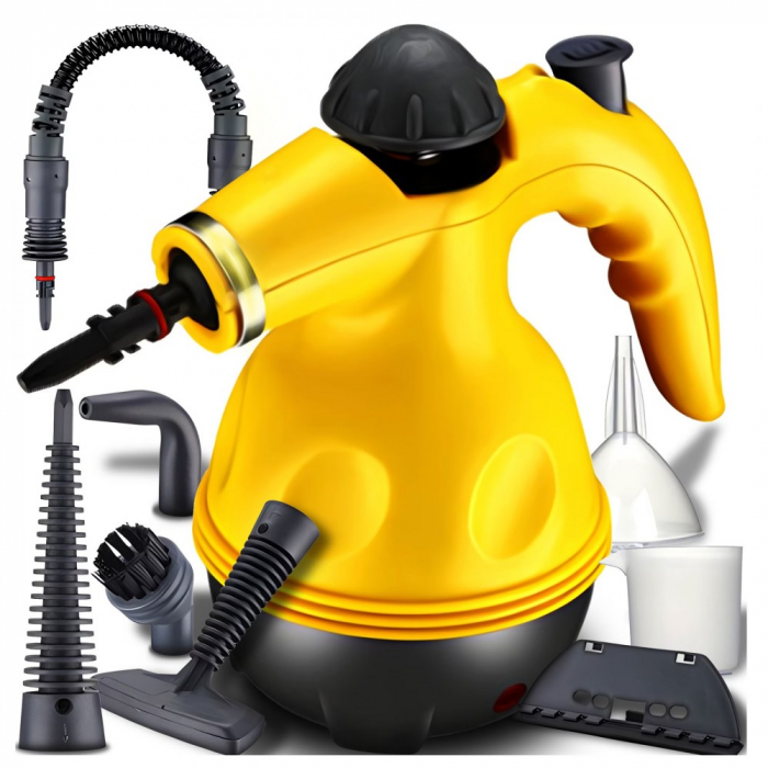 Aparat de curatat cu aburi Steam Cleaner + Accesorii [1]