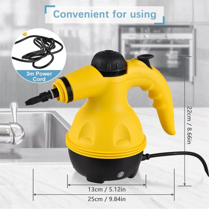 Aparat de curatat cu aburi Steam Cleaner + Accesorii [3]
