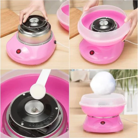 Aparat de facut vata de zahar Fresh Delicious, 500 W, 2 trepte putere [2]