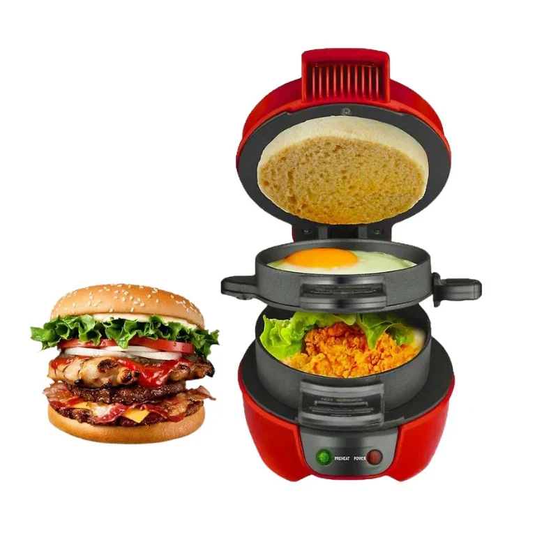 Aparat de Gatit Burgeri, Sandwitchuri, Oua prajite, 600W [1]