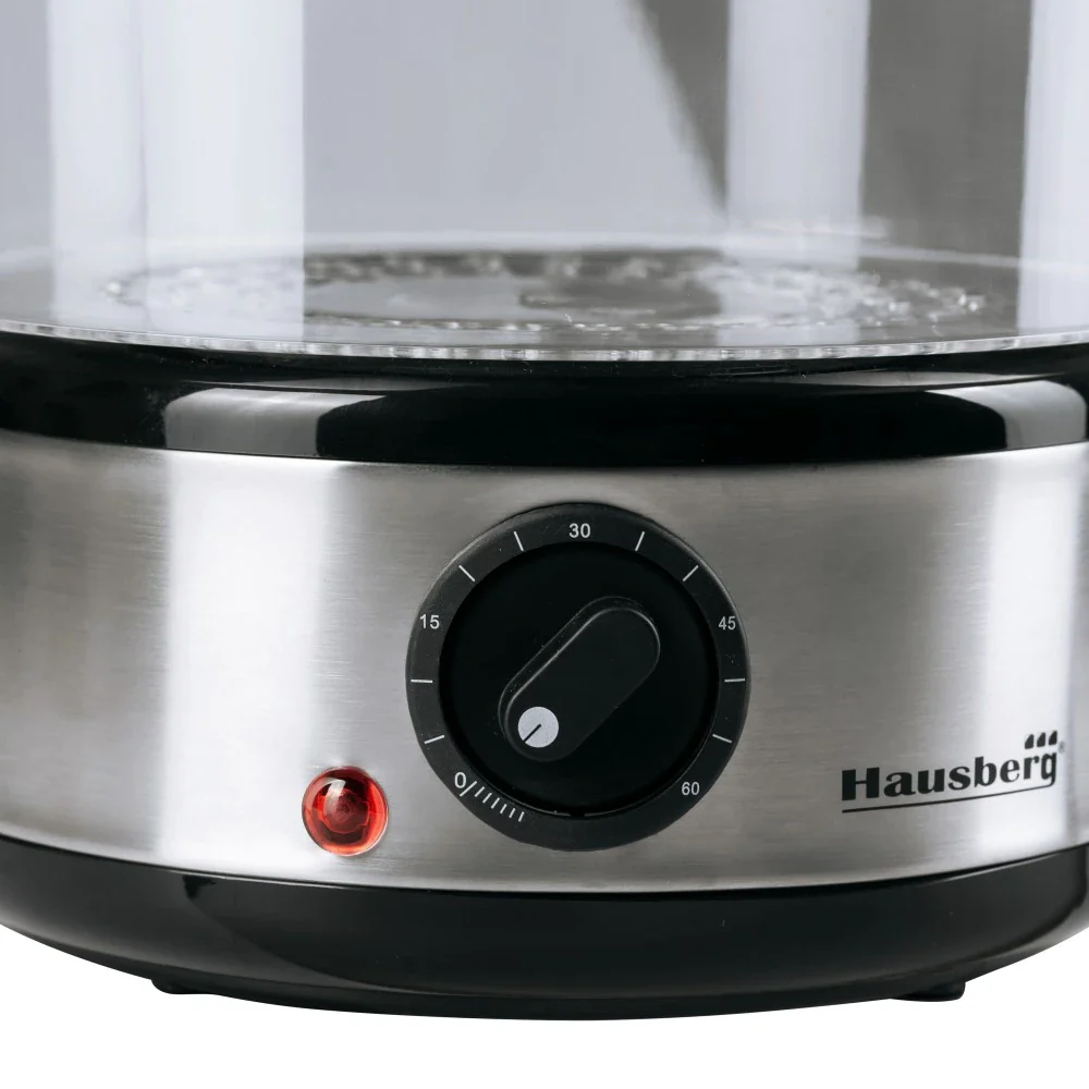 Aparat de gatit cu aburi Hausberg HB-1355, 7.2L, 500W [3]