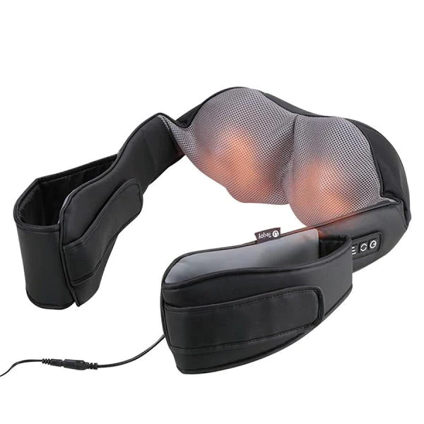 Aparat de masaj cervical, cu infrarosu si bile, 24W, piele [4]