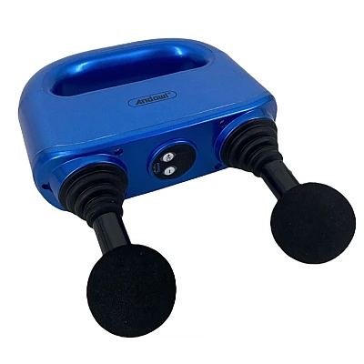 Aparat de masaj pentru relaxare Albastru cu acumulator 2200 mAh Q JM821 [2]