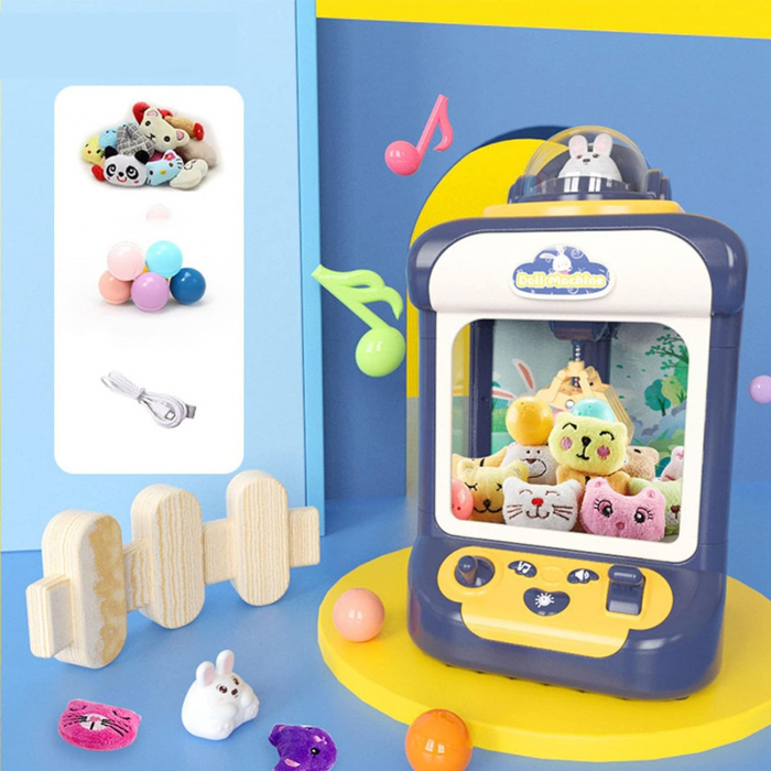 Aparat de prins plusuri cu cleste, Tonomat, Tip Arcade, Jucarii incluse [9]