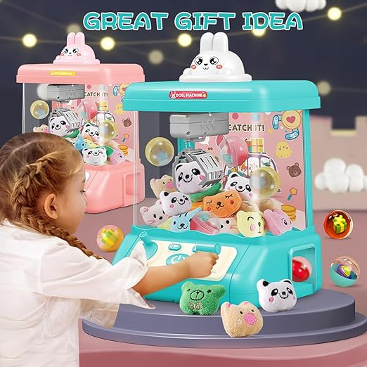 Aparat de prins plusuri cu cleste, Tonomat, Tip Arcade, Jucarii incluse [2]