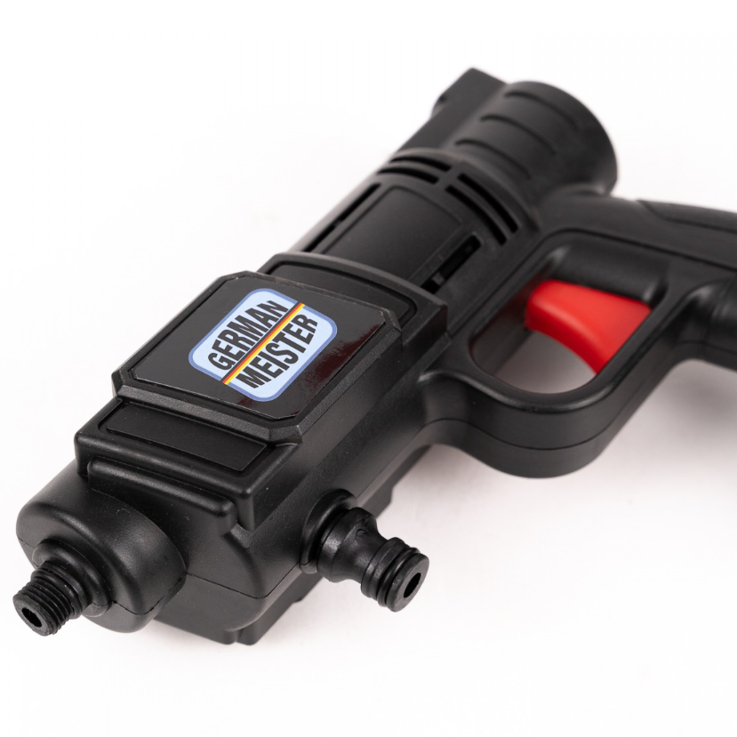 Aparat Pistol de Spalat cu Presiune German Meister, cu 1 Acumulator 128V, 8Ah [6]
