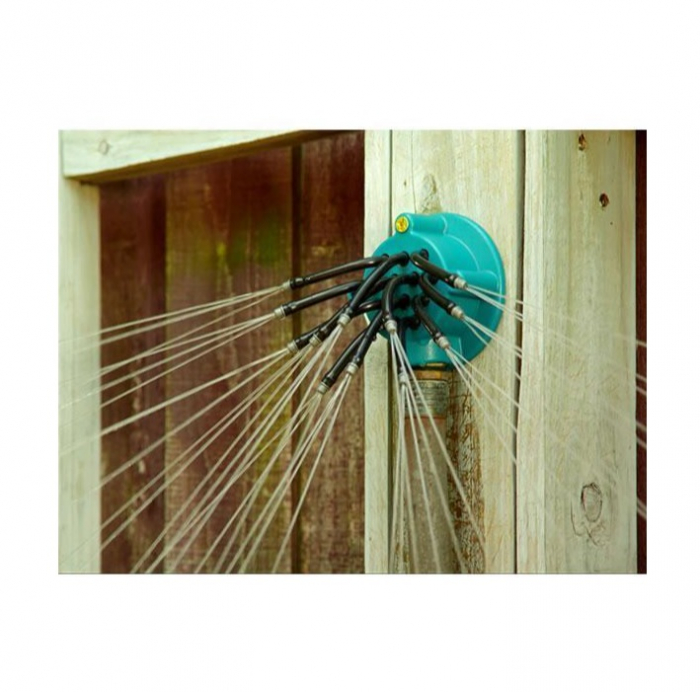 Aspersor 360 de grade cu 12 furtunuri flexibile ajustabile pentru gradina [3]