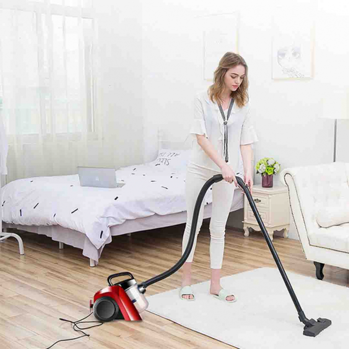 Aspirator Cyclon Sonymax, Fara Sac, 2L Capacitate, Putere 1300W, Rosu [3]