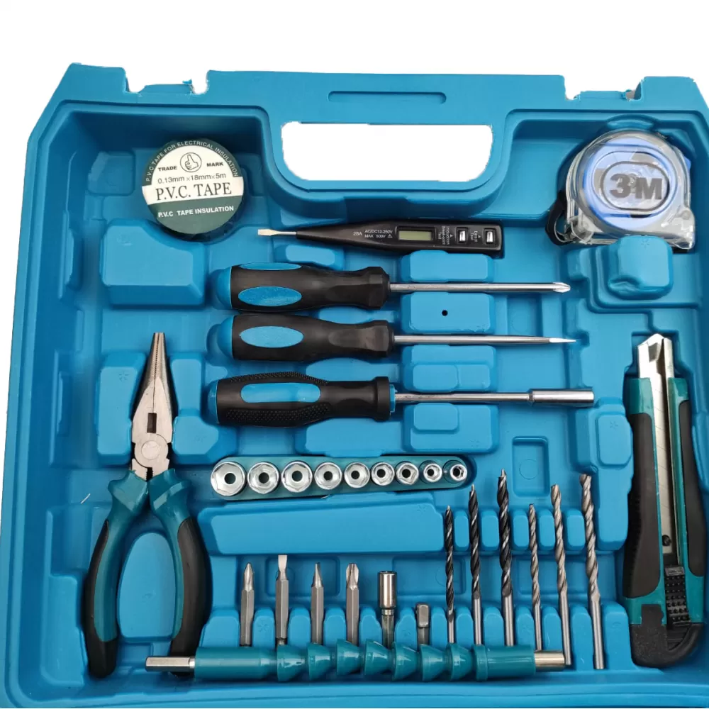 Autofiletanta cu Percutie German Meister, 2 Acumulatori 36V 5 AH + 30 accesorii incluse [3]