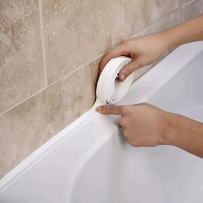Banda adeziva pentru etansare Plita, WC, Cada, Chiuveta, multifunctionala si impermeabila 3,2 m x 3.5 cm [4]
