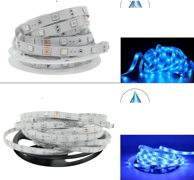 Banda LED RGB Solara de Exterior, Lungime 5 metri, IP67, Iluminare Decorativa Gradina si Terasa [11]