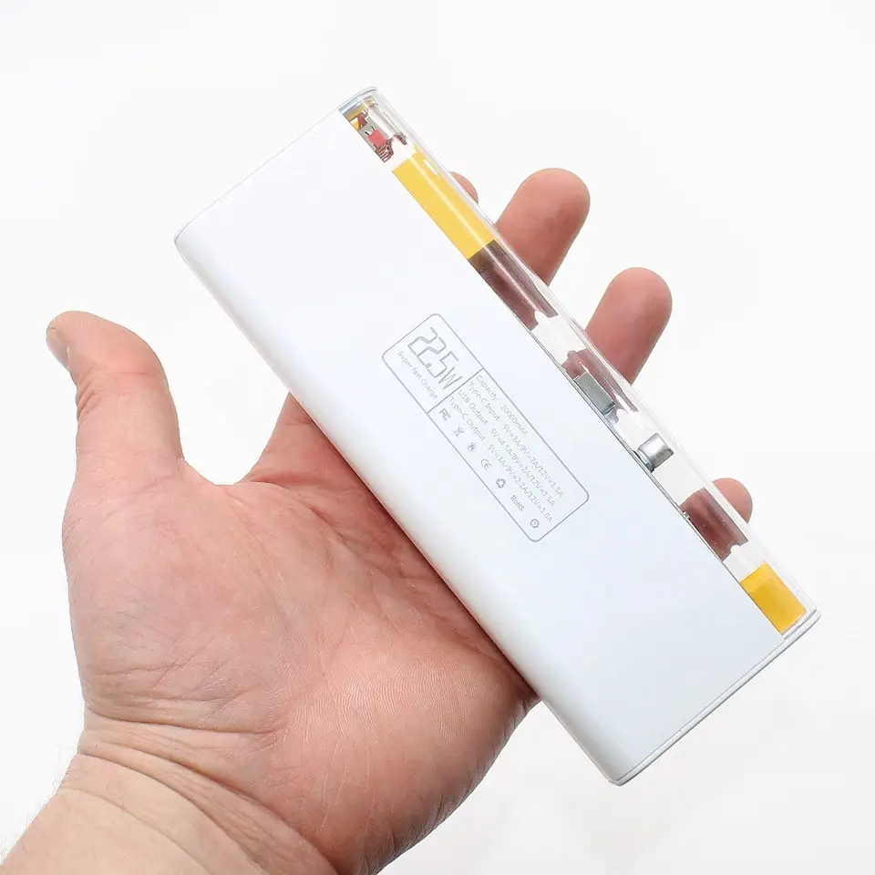 Baterie externa 20000 mAh cu Incarcare rapida, USB Type-C, USB [6]