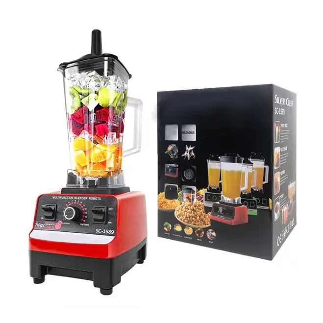 Blender Profesional 800W, 2L capacitate, motor din cupru, 15 viteze [10]