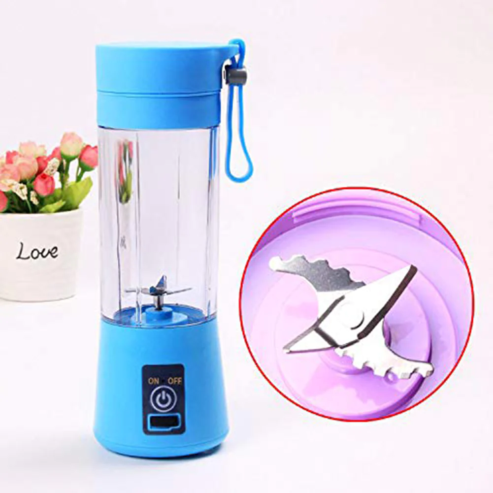 Blender smoothie maker, portabil cu incarcare USB functie de baterie externa [2]