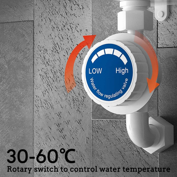 Boiler electric instant pentru apa calda, cu afisaj digital, 3500W [3]