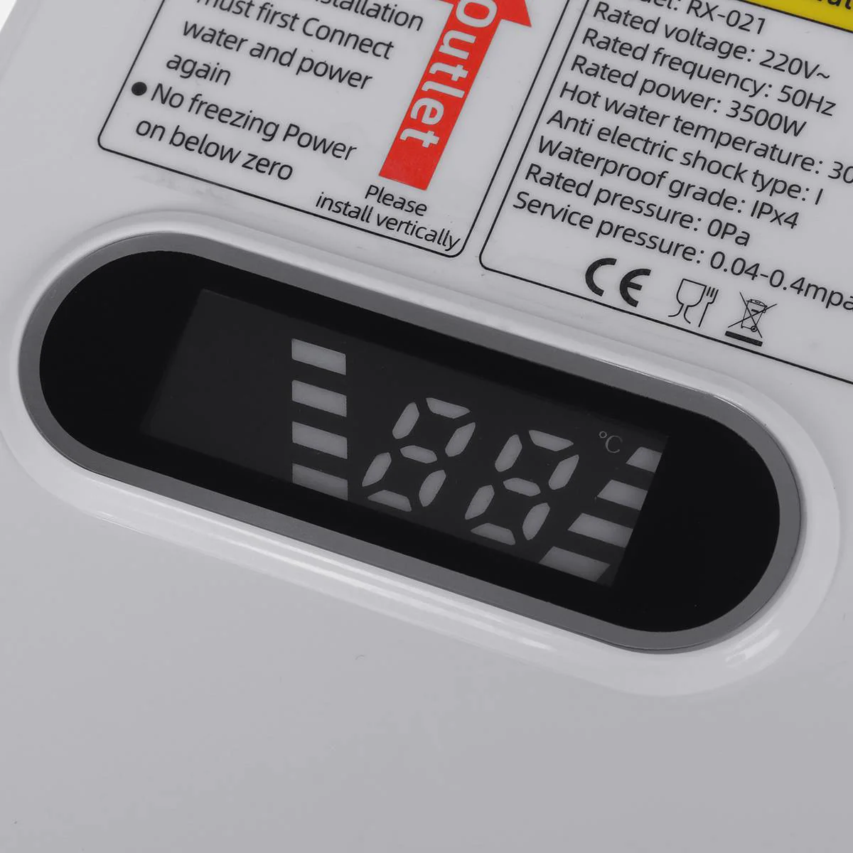 Boiler electric instant pentru apa calda, cu afisaj digital, 3500W [17]