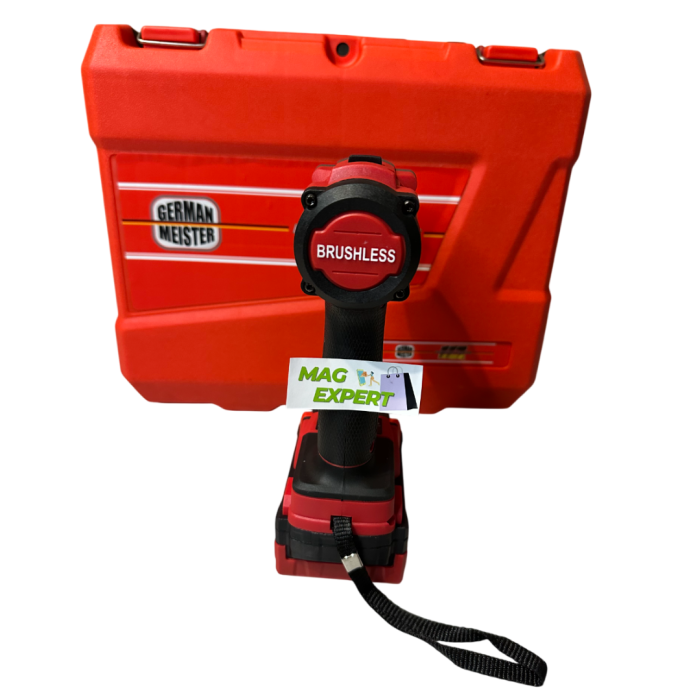 Bormasina Autofiletanta German Meister, cu 2 Acumulatori 36V 8Ah, Motor Brushless [5]