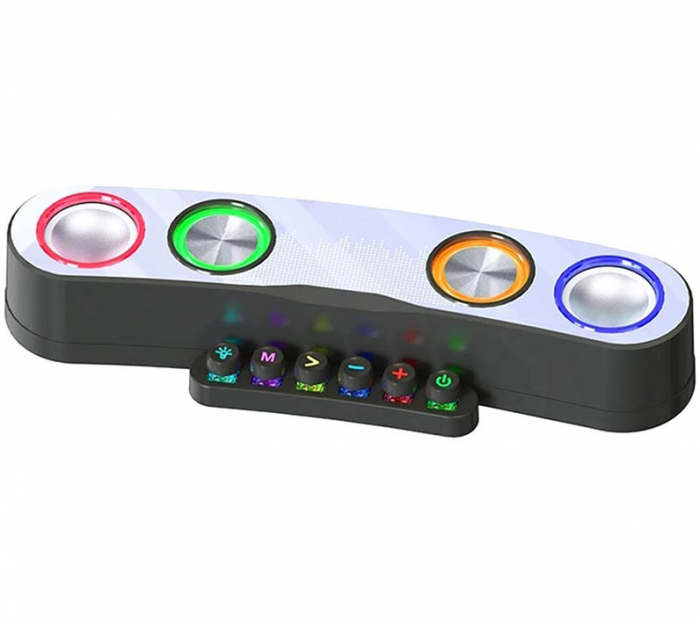 Boxa Bluetooth gaming cu LED RGB, Andowl Q-YX800 [4]