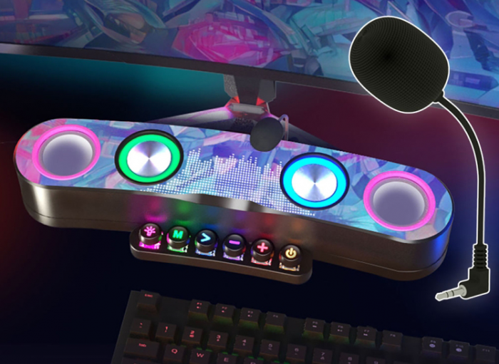 Boxa Bluetooth gaming cu LED RGB, Andowl Q-YX800 [3]
