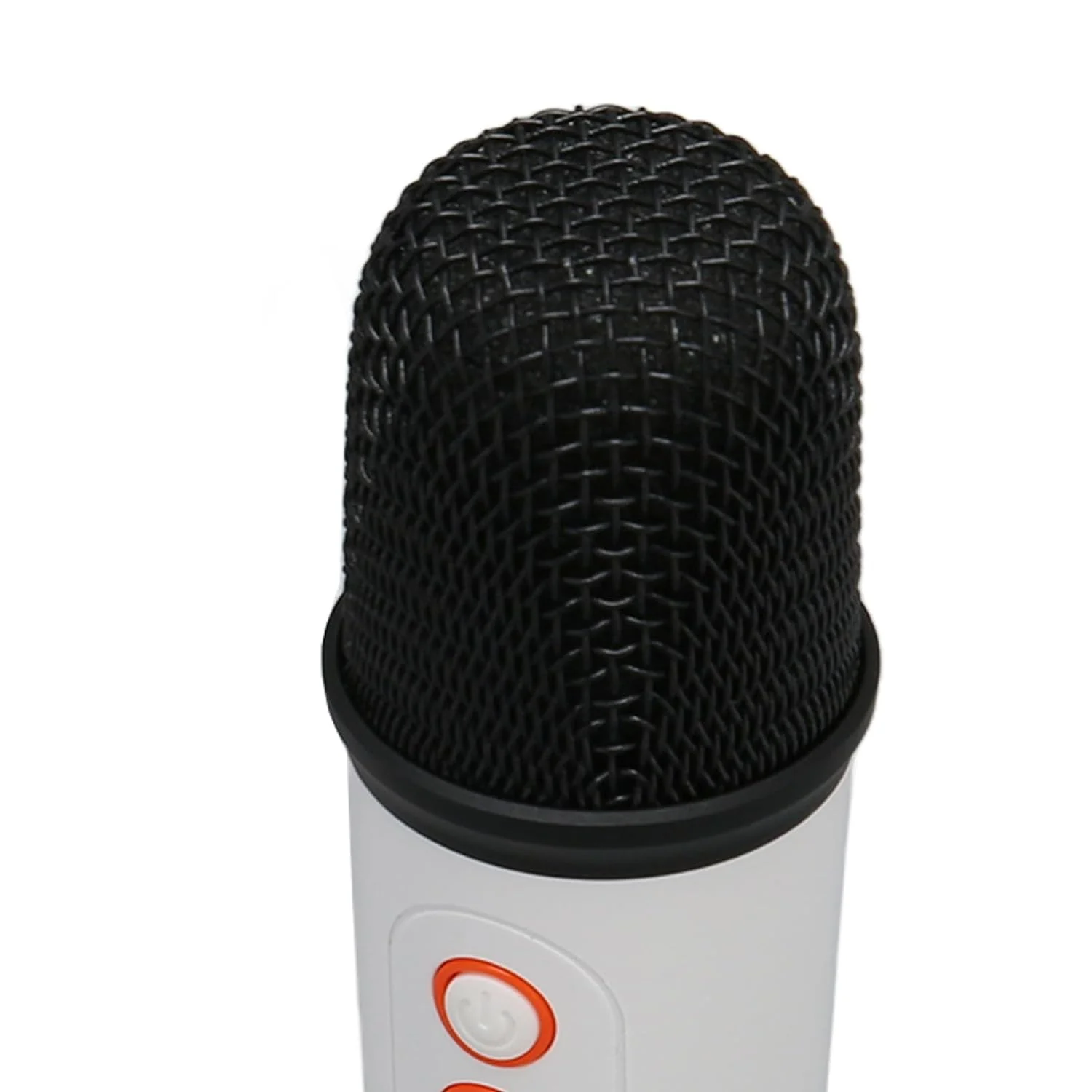 Boxa karaoke cu microfon wireless, difuzor portabil cu lumina RGB LED, alb [11]