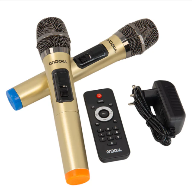Boxa Portabila Andowl, 1000W, cu functie Karaoke, 12Max, 54 x 35 cm [3]