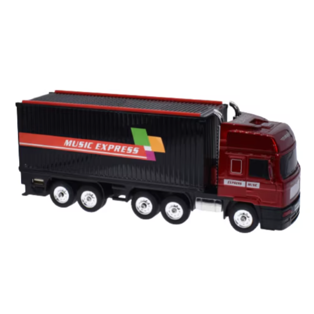 Boxa portabila cu bluetooth, Model Camion, Radio FM, cititor Mp3, Usb/TF, Aux, 10W, [4]