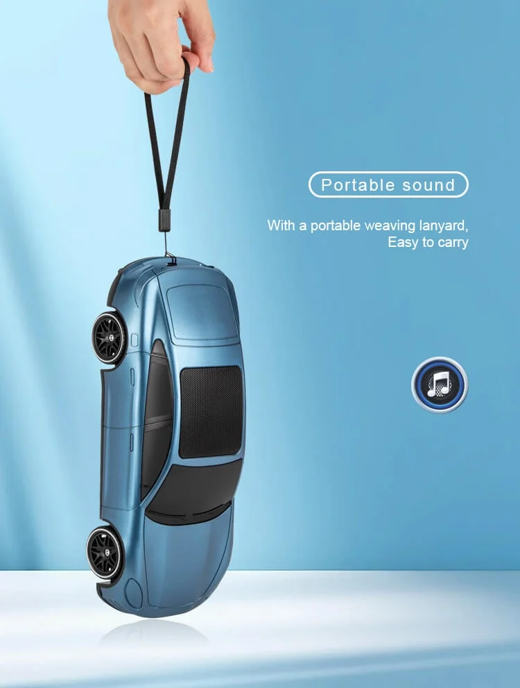 Boxa portabila masina, incarcare solara, stil 911, 10W, bluetooth, Radio FM, antena, USB, MP3, TF [7]