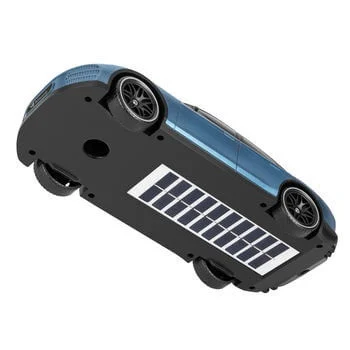 Boxa portabila masina, incarcare solara, stil 911, 10W, bluetooth, Radio FM, antena, USB, MP3, TF [2]